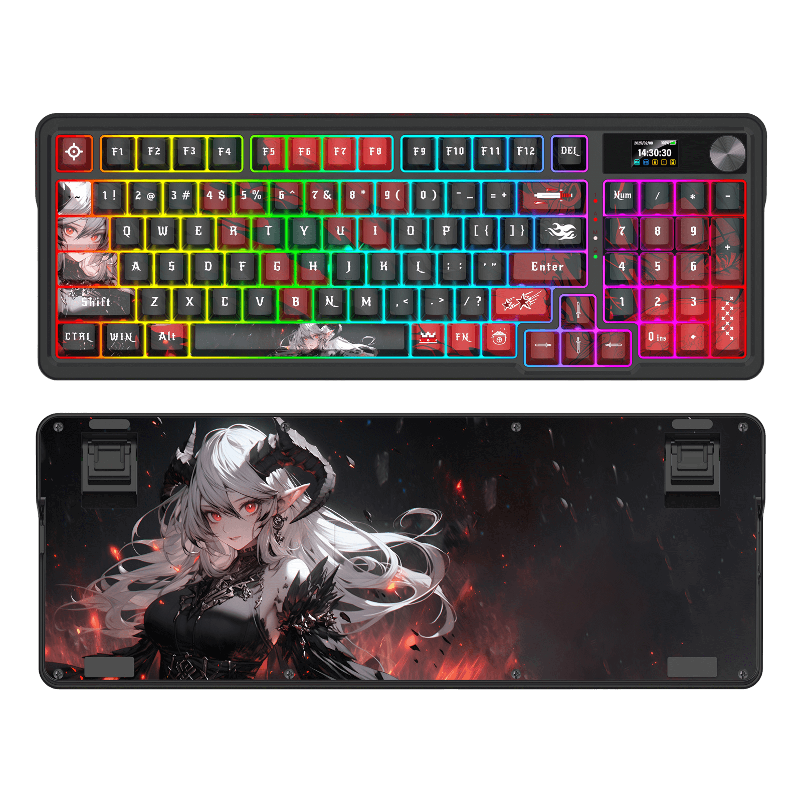 Redragon Artemis K719 Pro Anime Keyboard