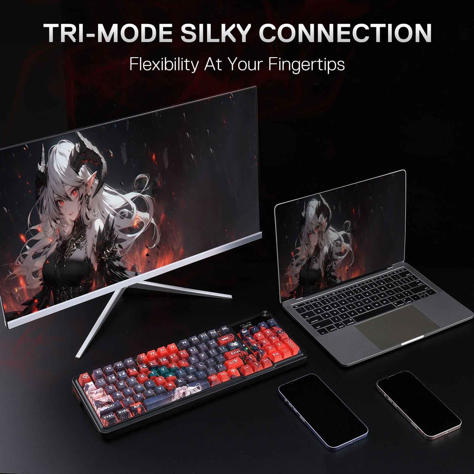 Redragon Artemis K719 Pro Anime Keyboard