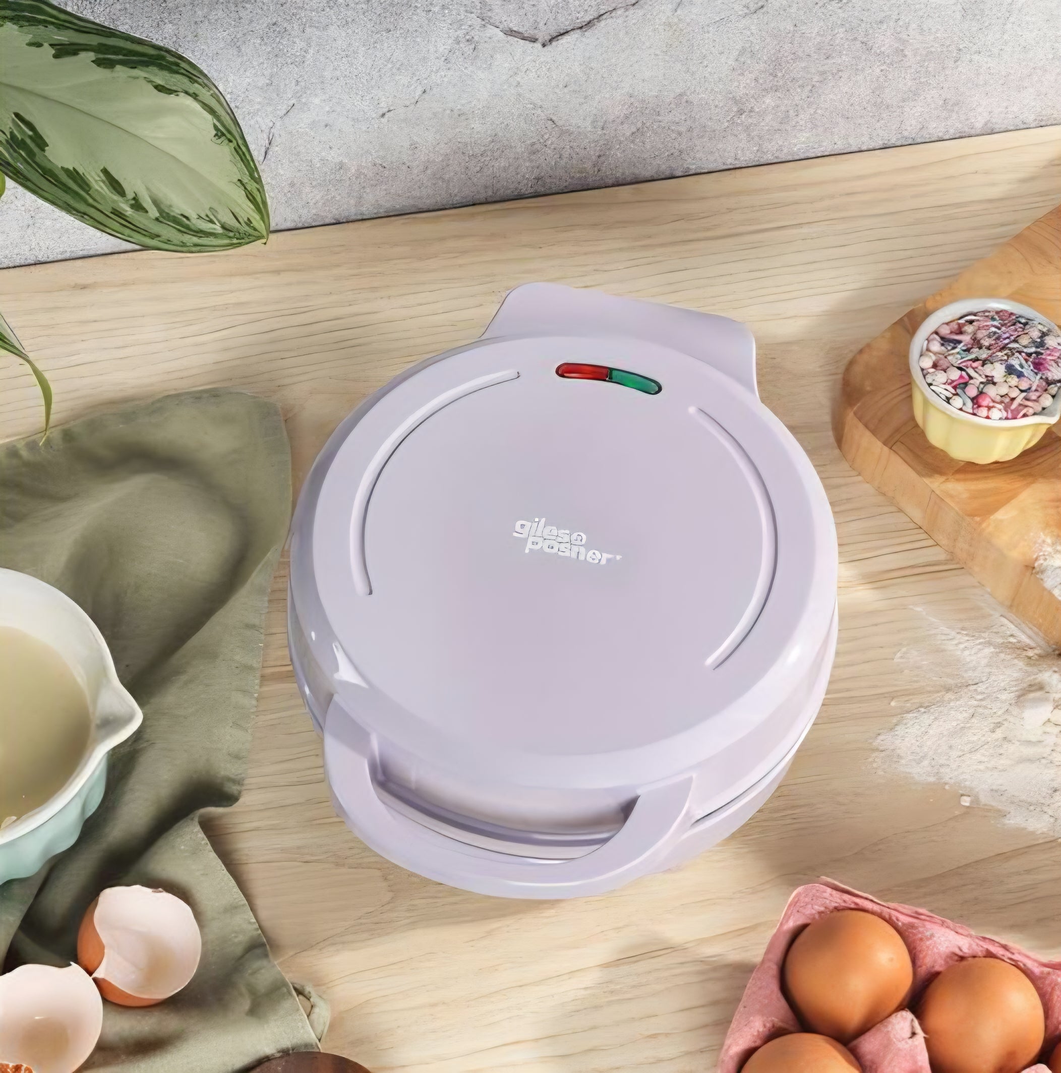 Giles And Posner Doughnut Maker 7 Doughnuts In 1 Pastel Purple