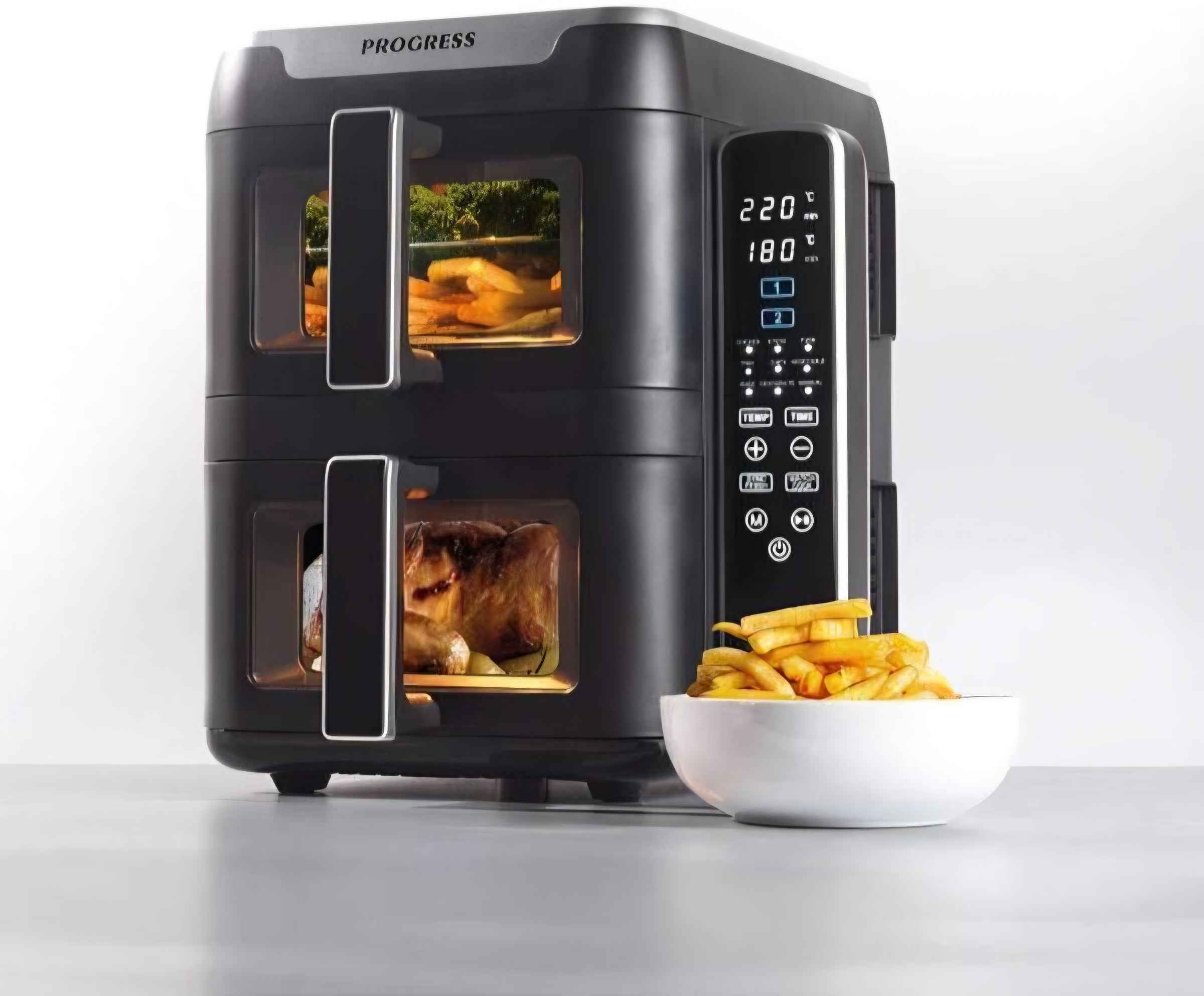 Progress Dual Tier 9L Air Fryer