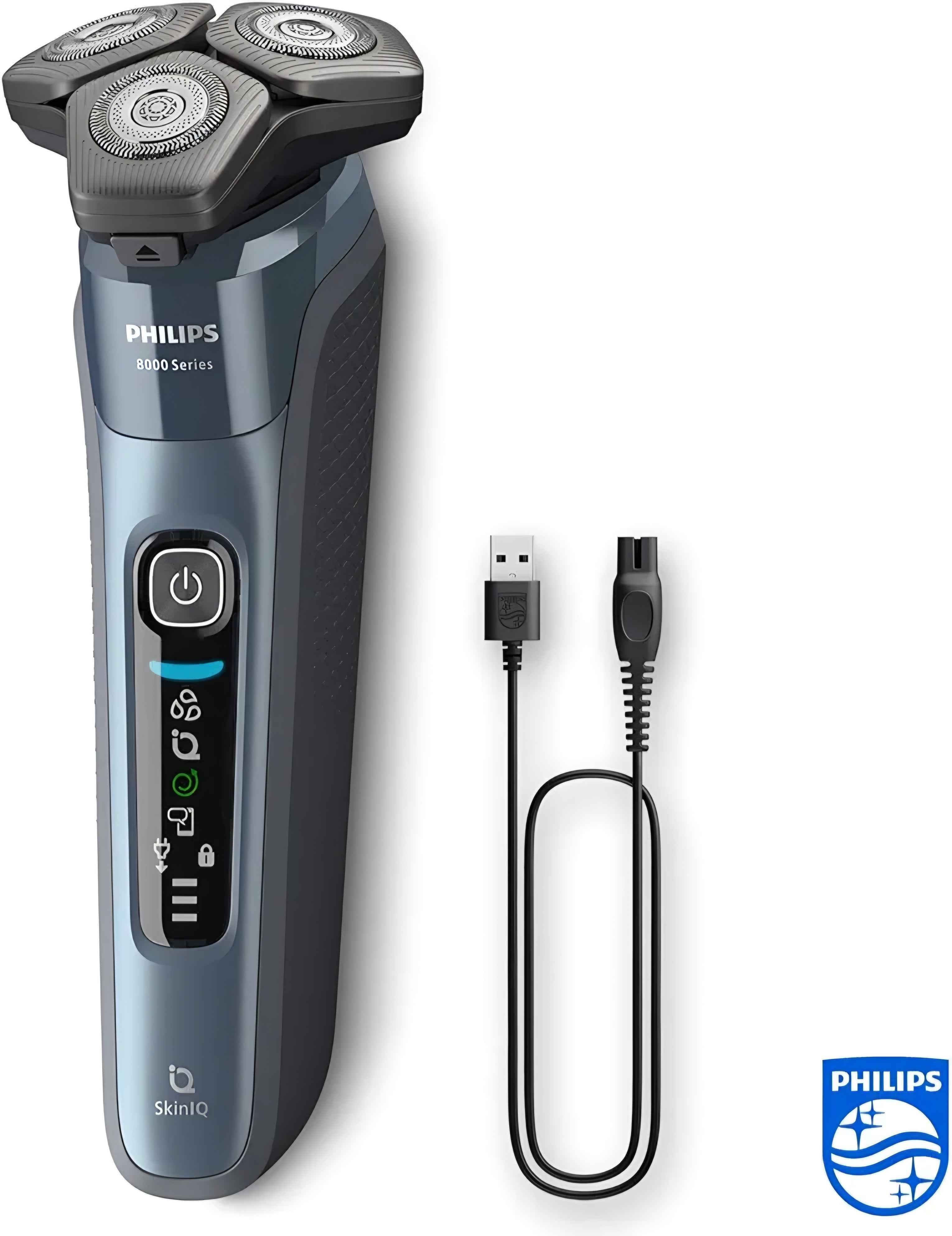 Philips Shaver Series 8000 Wet And Dry Shaaver With SkinIQ Technology