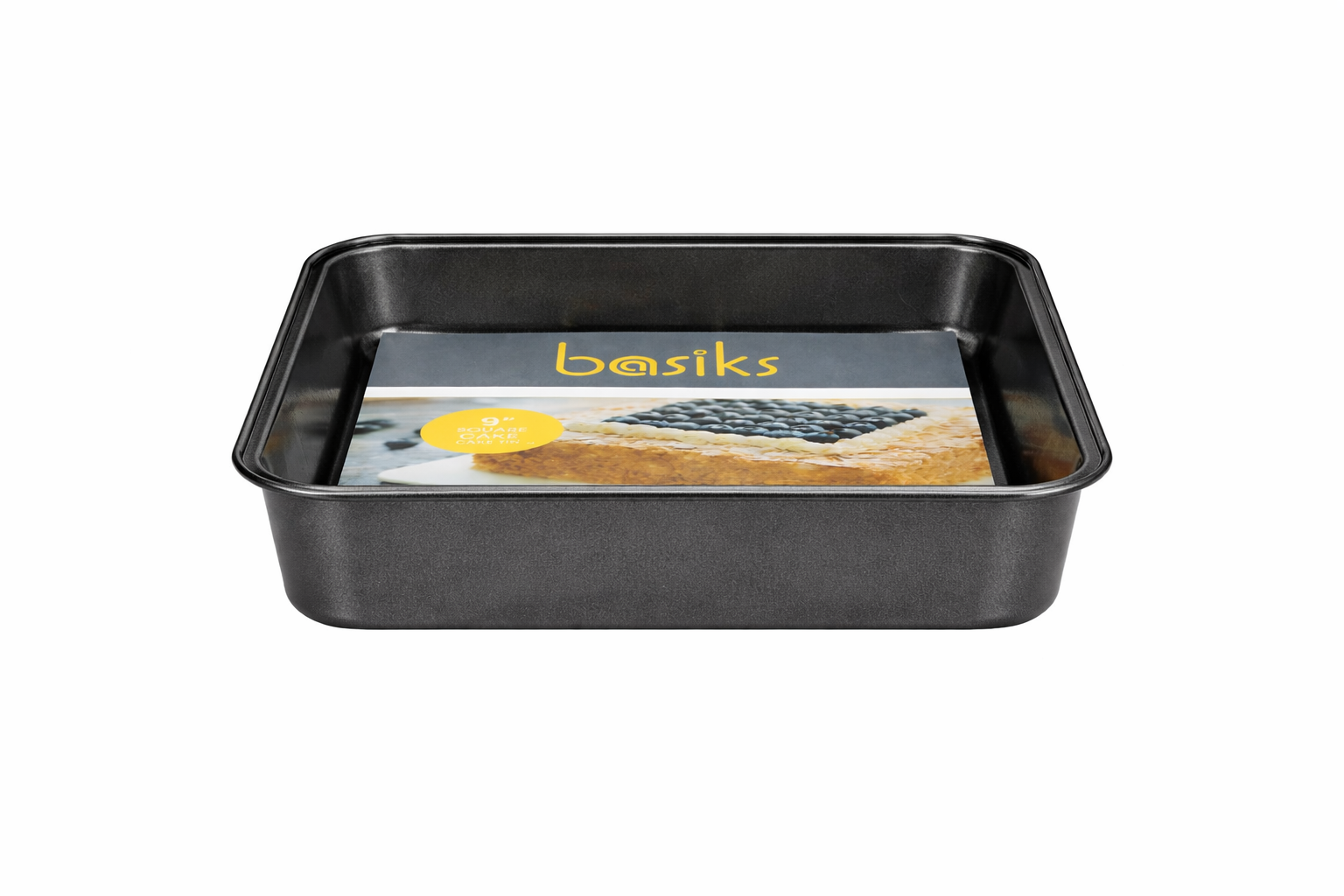 Basiks Non Stick Square Cake Tin