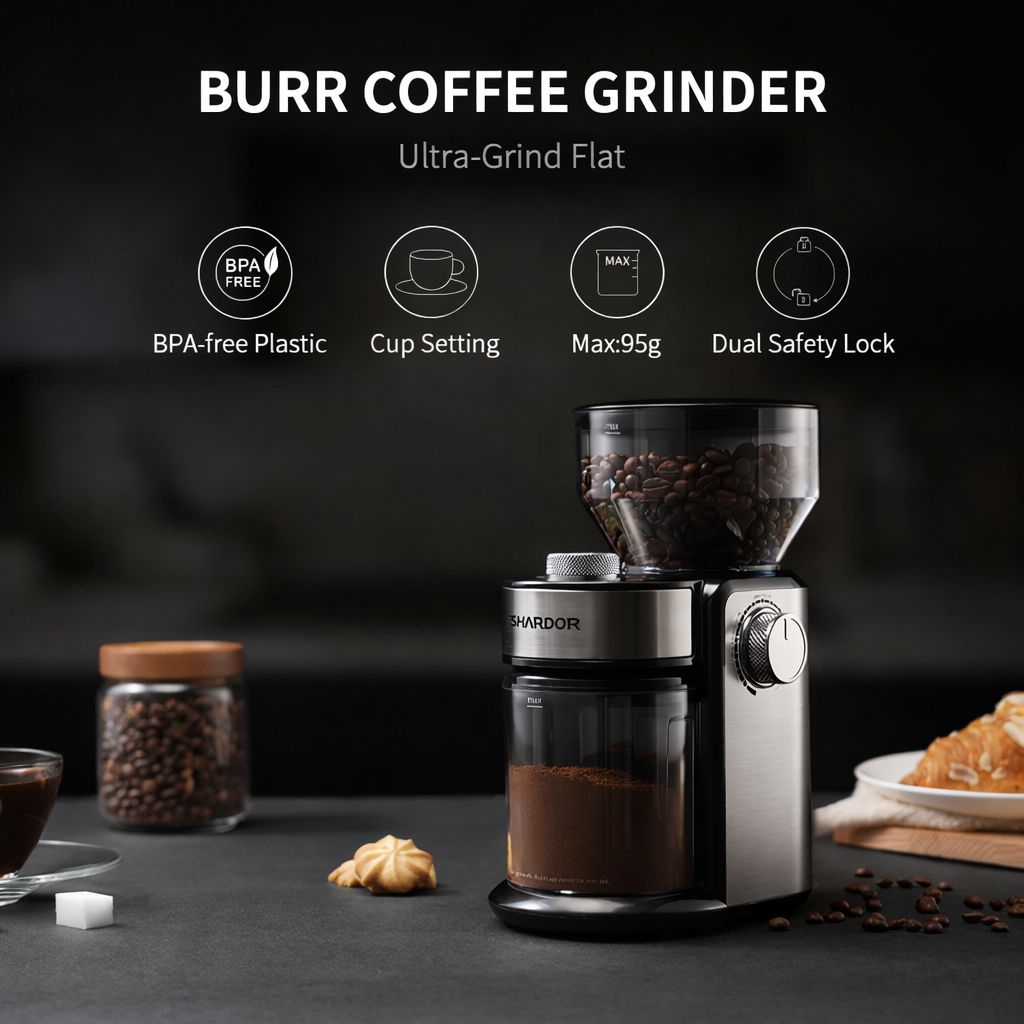 Shardor Burr Coffee Grinder