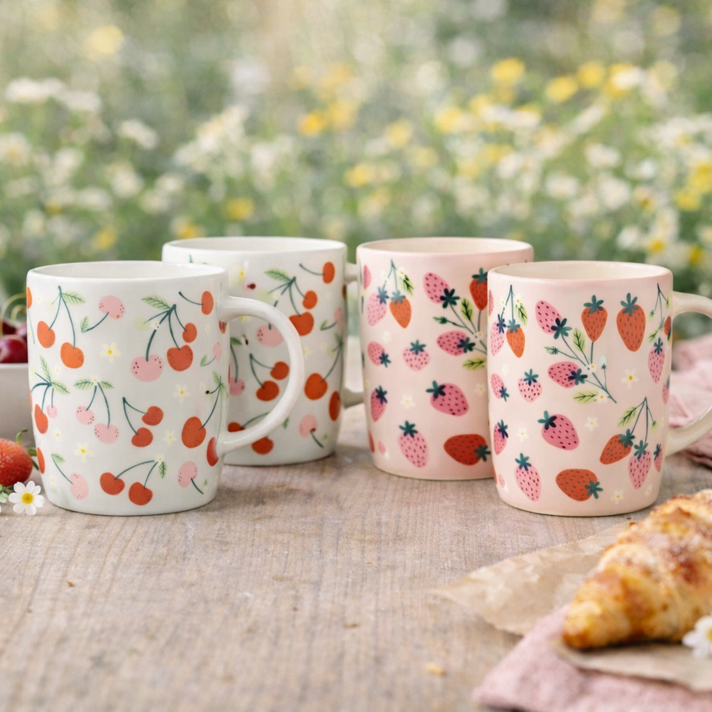 Price & Kensington Fruit Print Mug