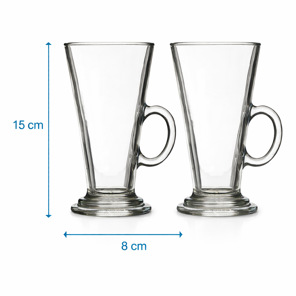 Ravenhead Set Of 2 Latte Glasses