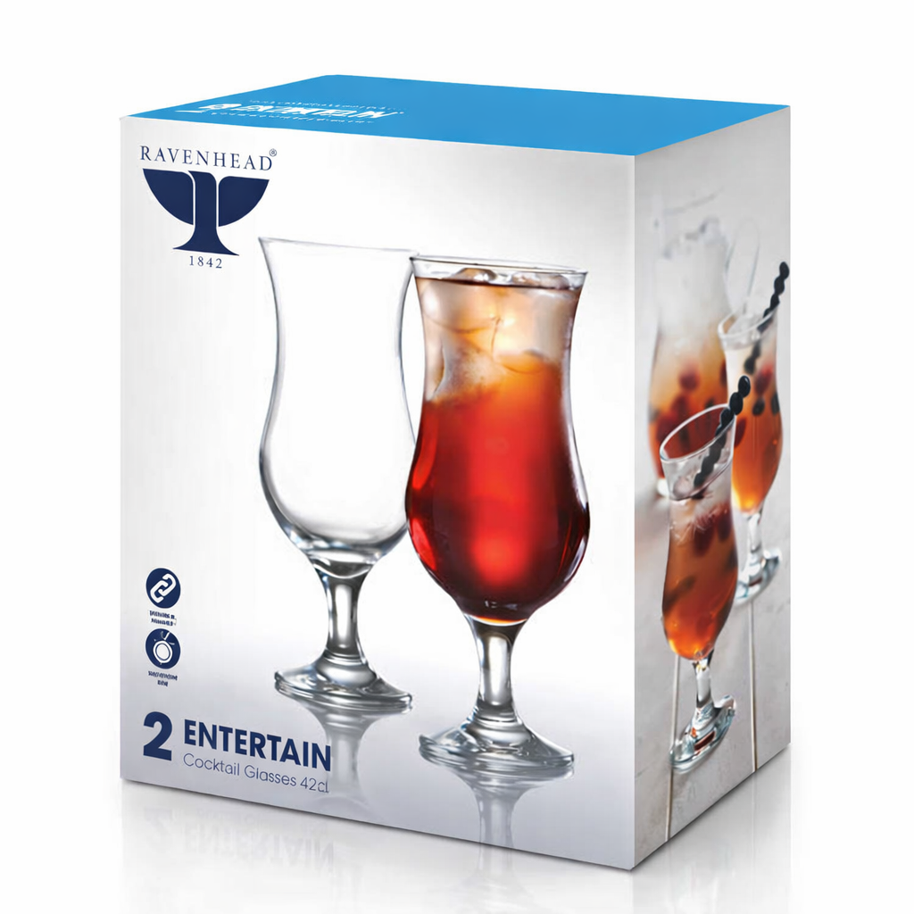 Ravenhead Set Of 2 Cocktail Glasses