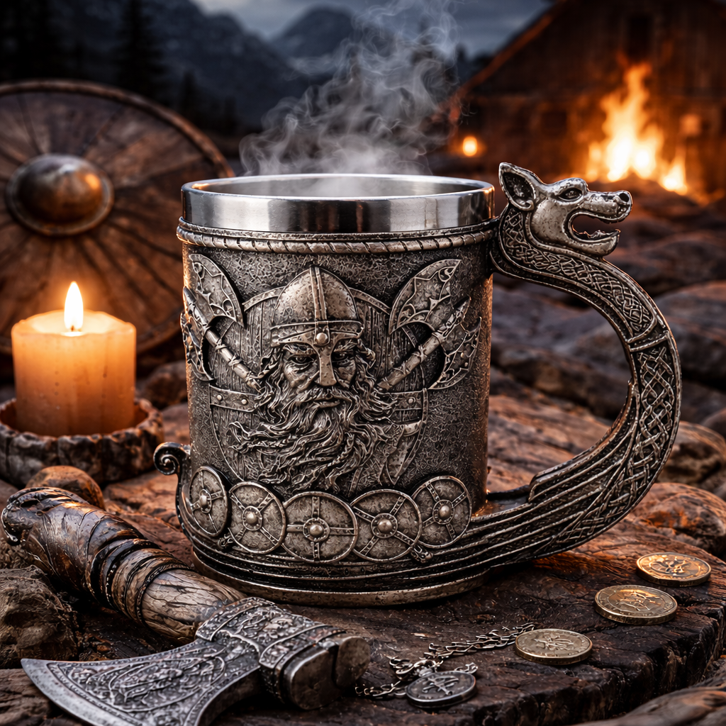 Medieval Viking Mug Tankard