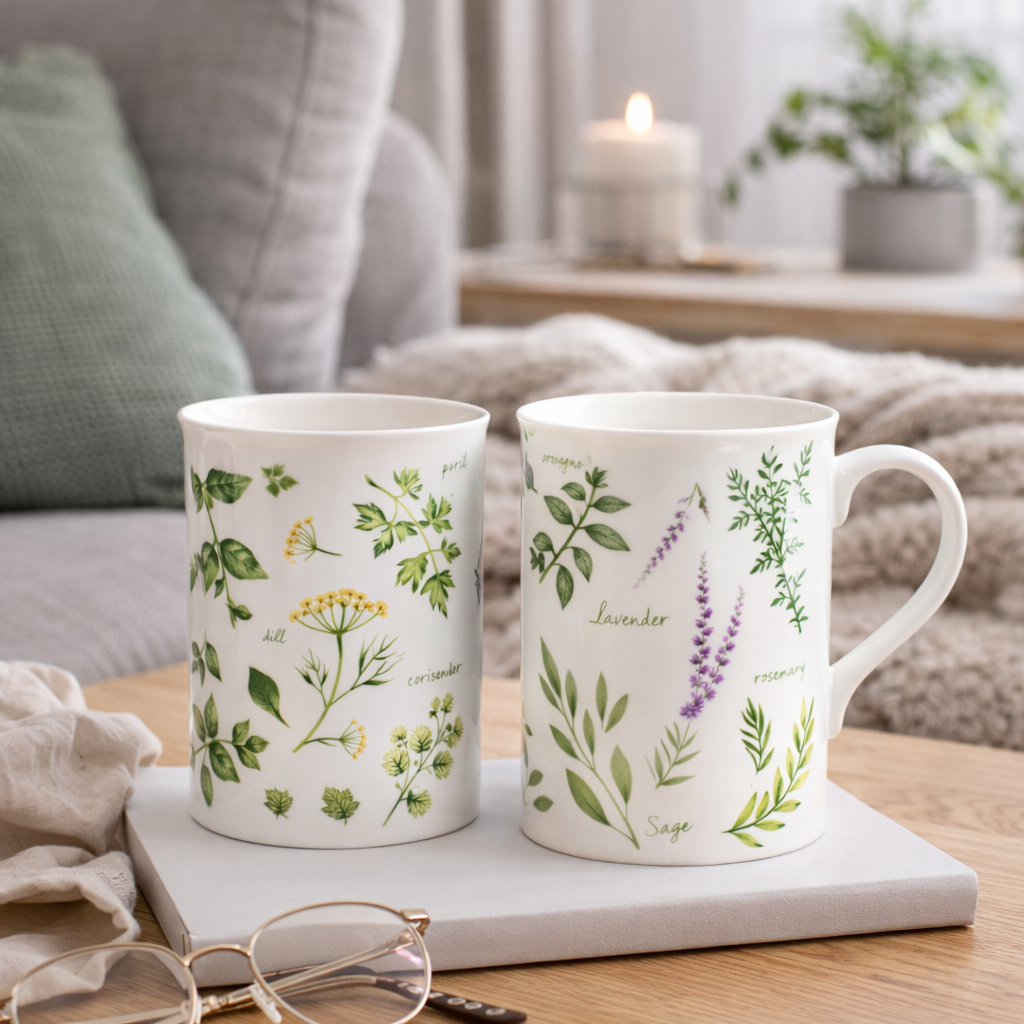 Price & Kensington Garden Herbs Mug