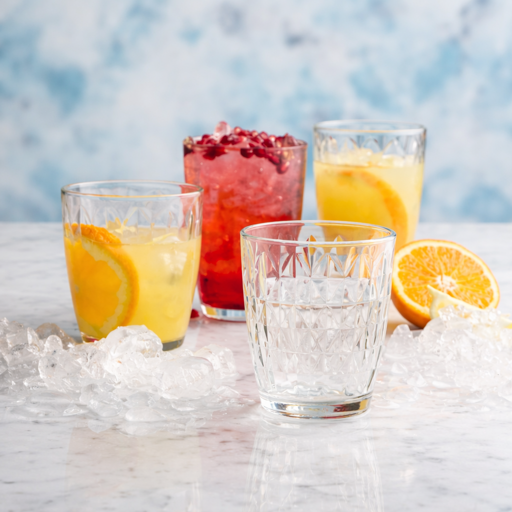 Ravenhead Set Of 4 Jewel Hiball Glasses