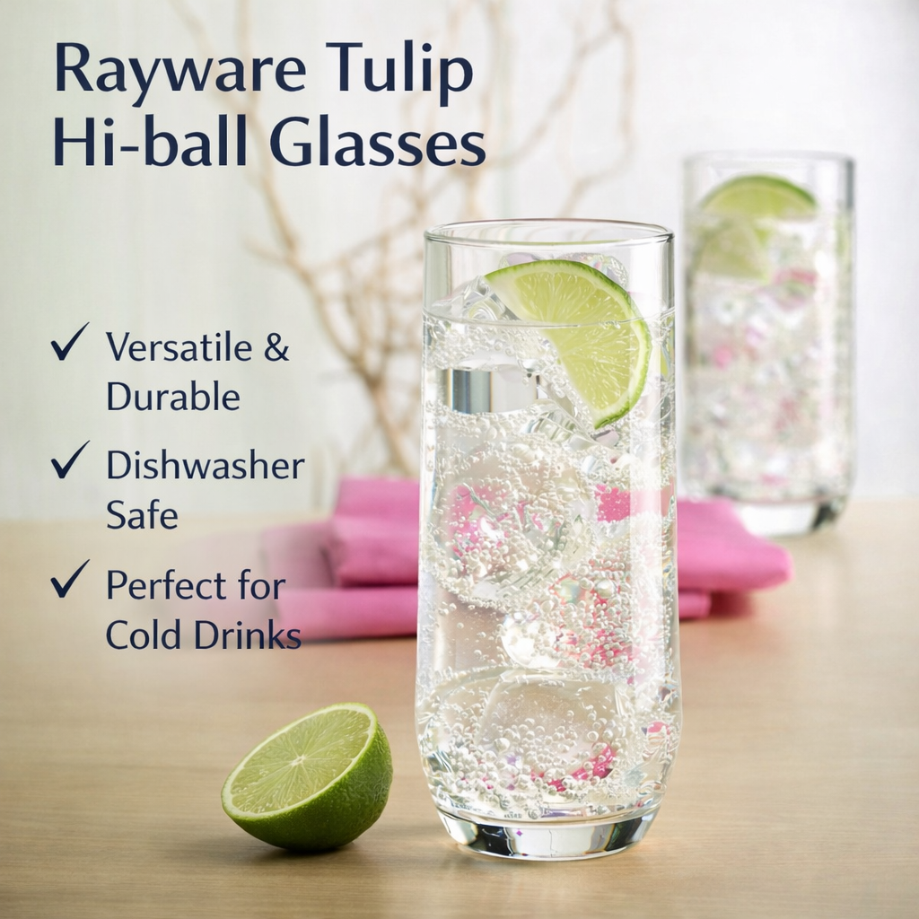 Ravenhead Pack Of 4 Tulip Hiball Tumblers