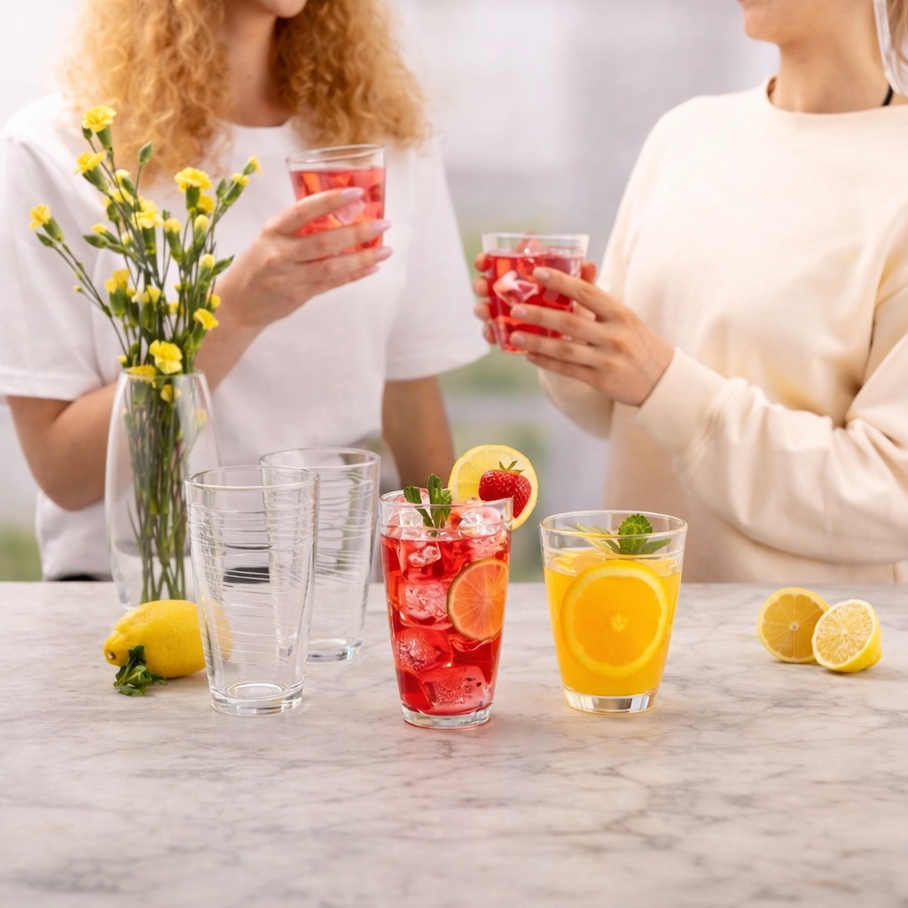 Ravenhead Swirl Tumblr Glasses Set Of 8