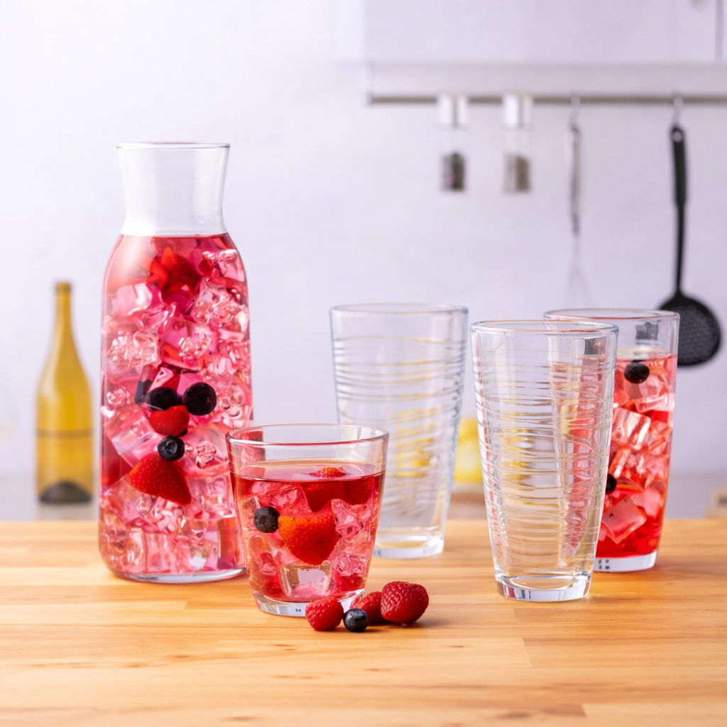 Ravenhead Swirl Tumblr Glasses Set Of 8