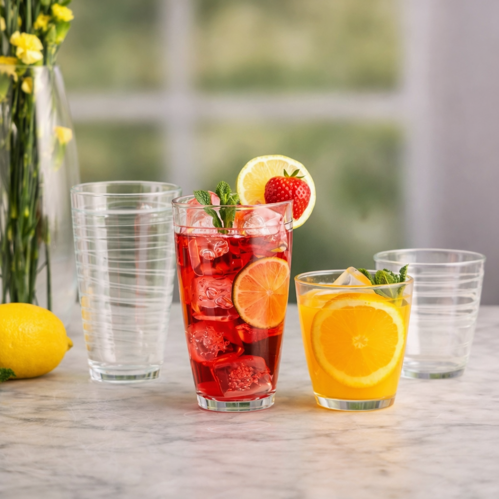 Ravenhead Swirl Tumblr Glasses Set Of 8