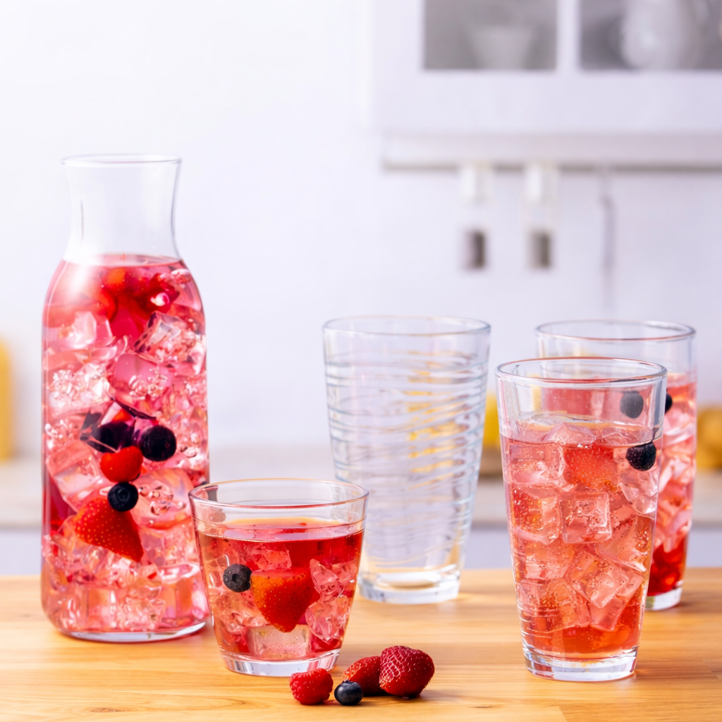 Ravenhead Swirl Tumblr Glasses Set Of 8