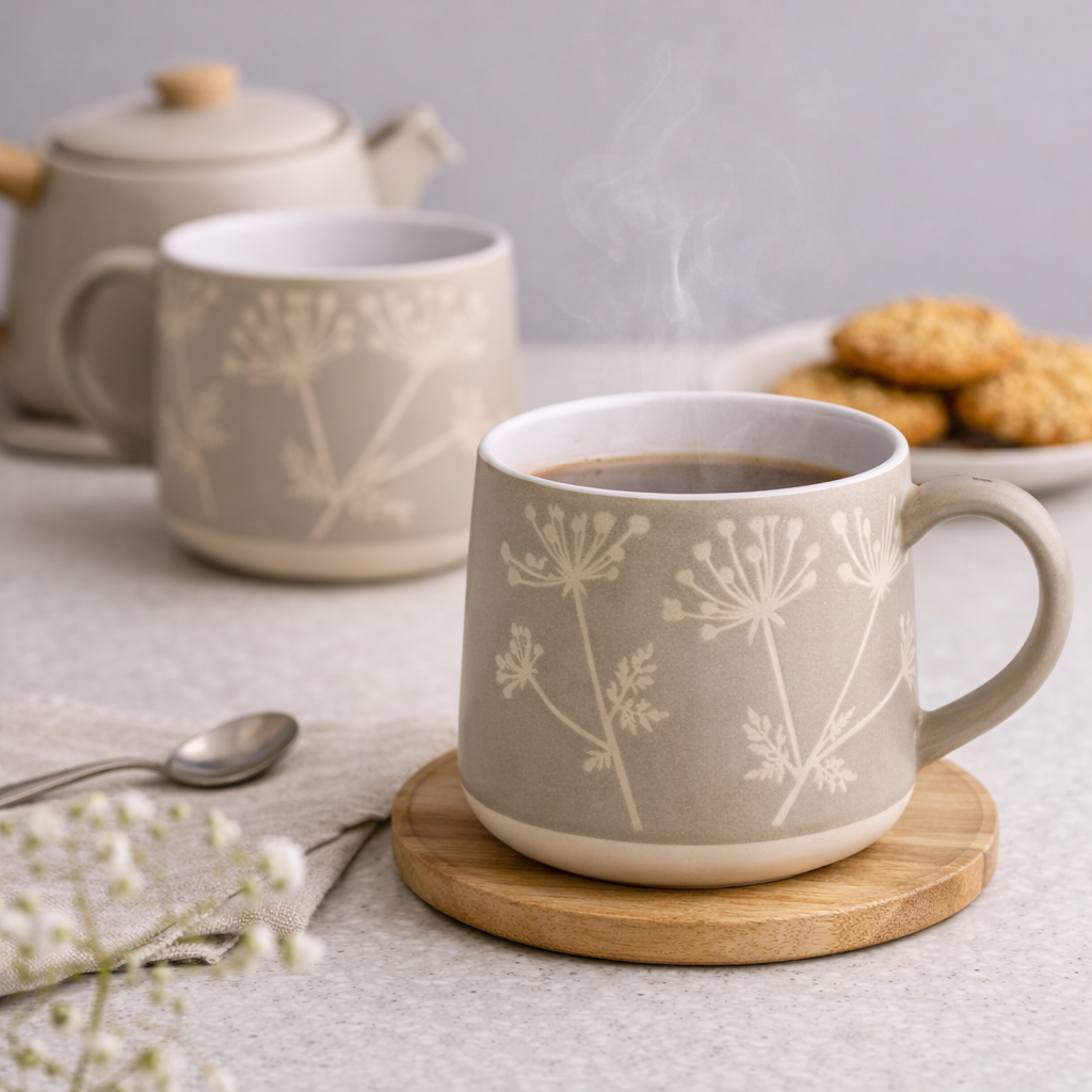 Mason Cash Botanical Leaf Mug