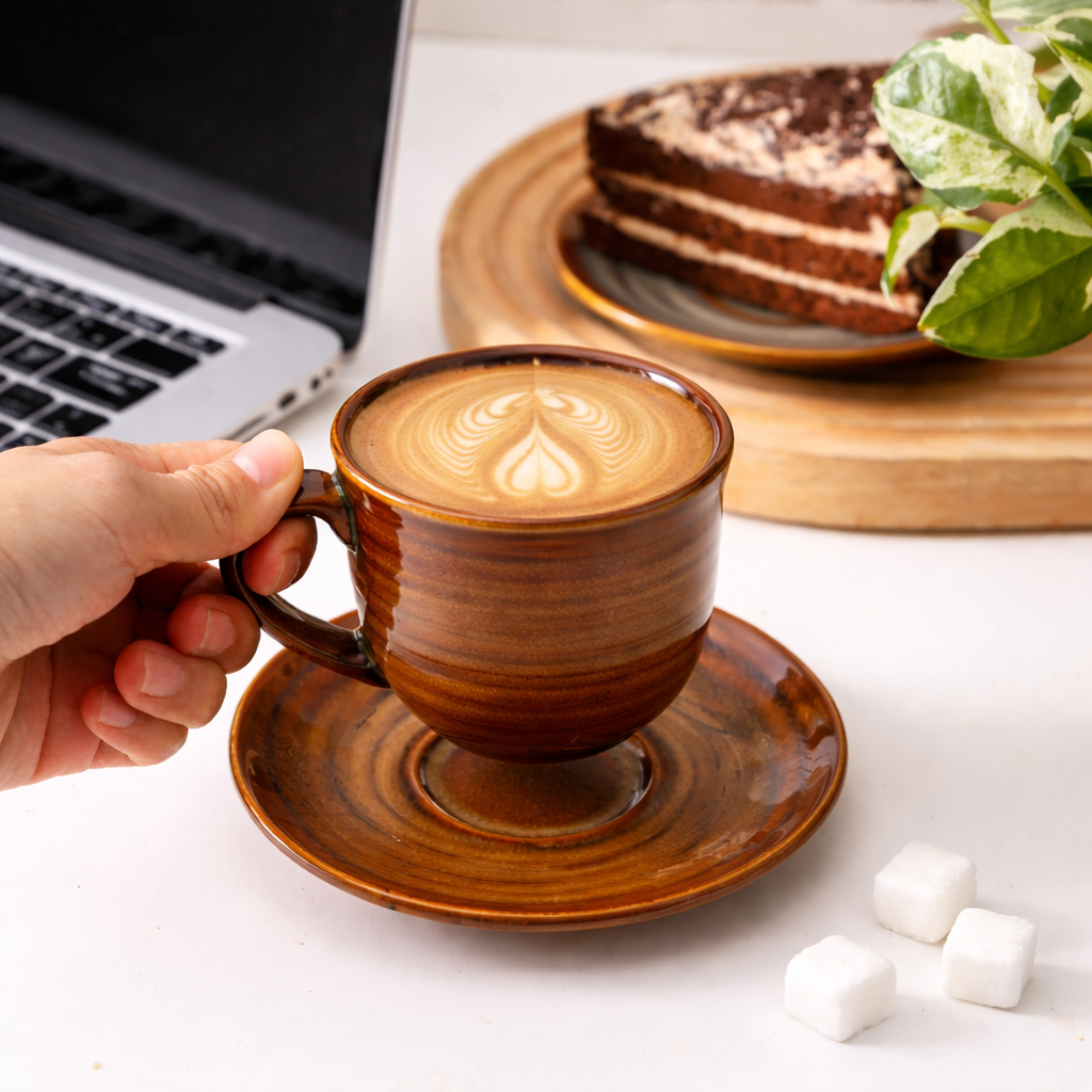 Eurosonic Reactive Glaze Mug