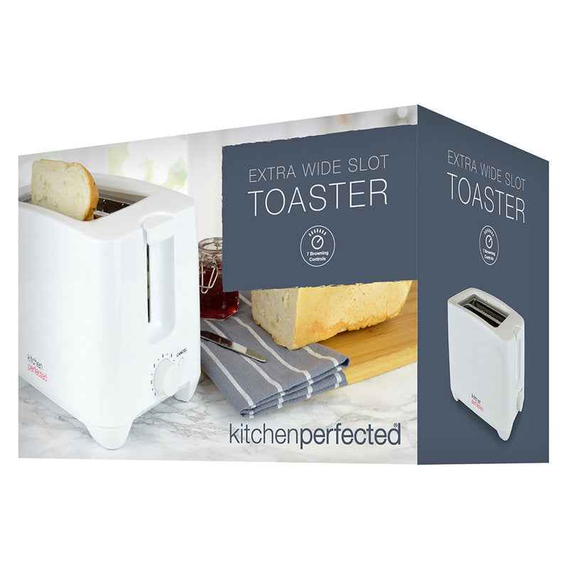 KitchenPerfected 2 Slice Extra Wide Slot Toaster