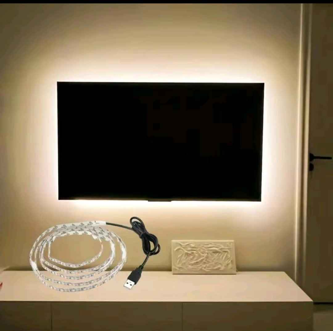 TCP LED+ TV Strip Light Warm White TV Background Light - Amoxdigi