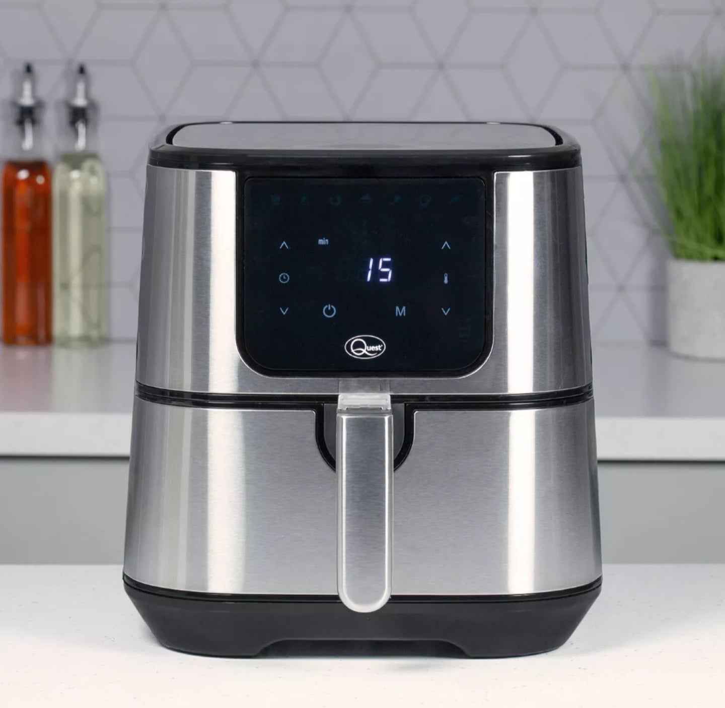 Quest 5.5L Digital Stainless Steel Air Fryer