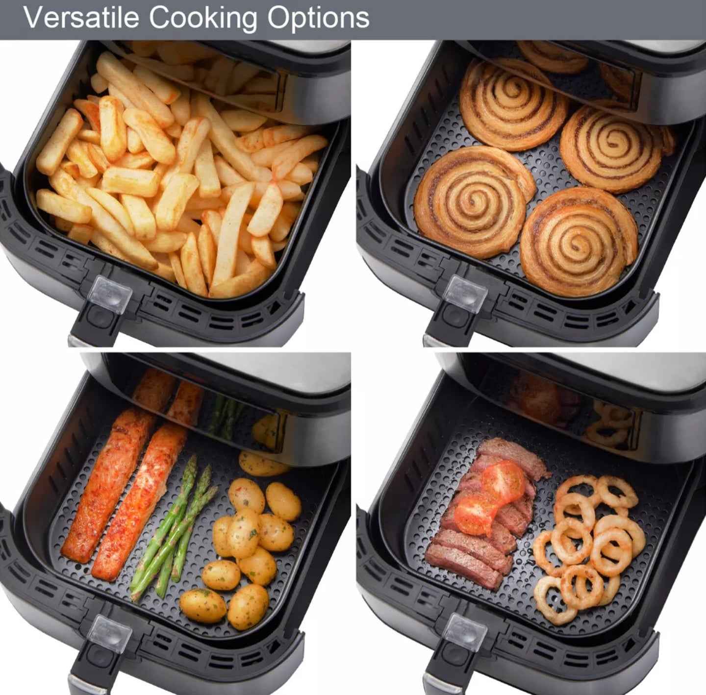 Quest 5.5L Digital Stainless Steel Air Fryer