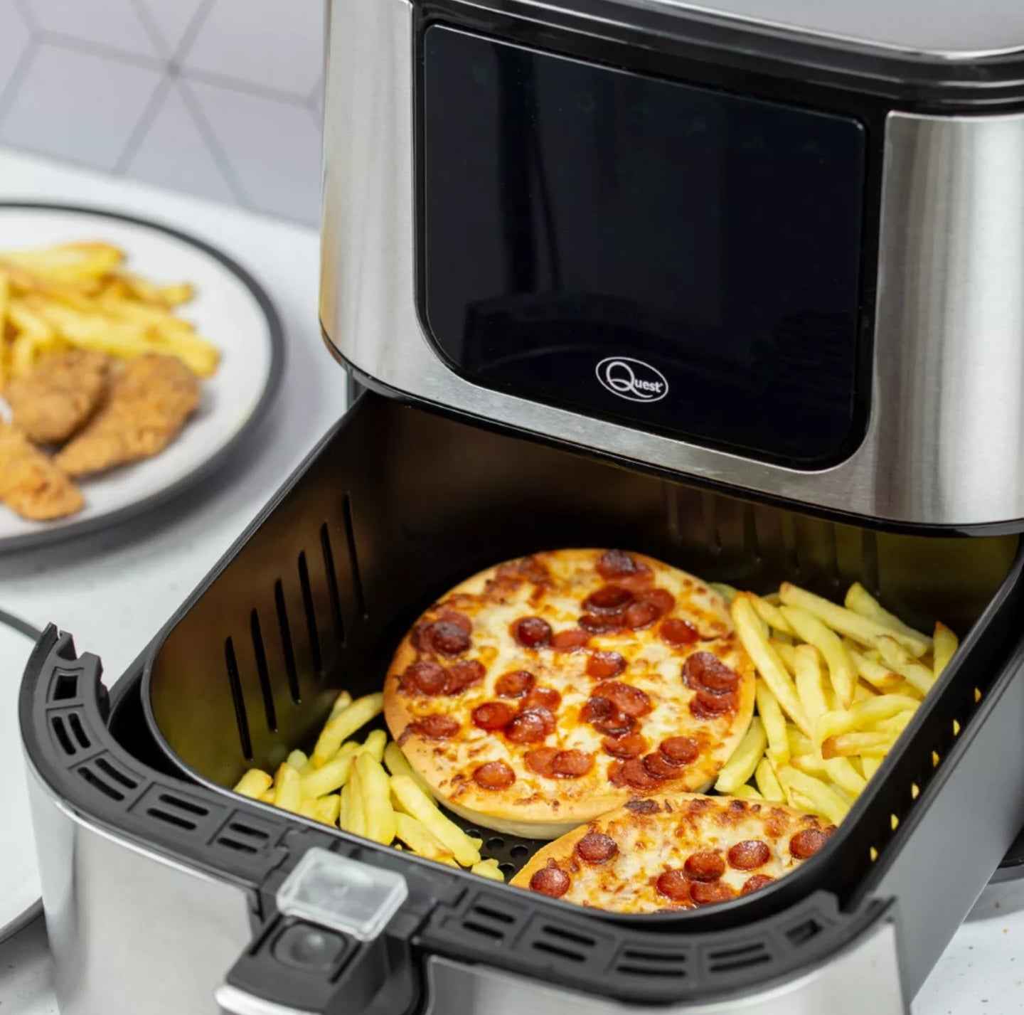 Quest 5.5L Digital Stainless Steel Air Fryer