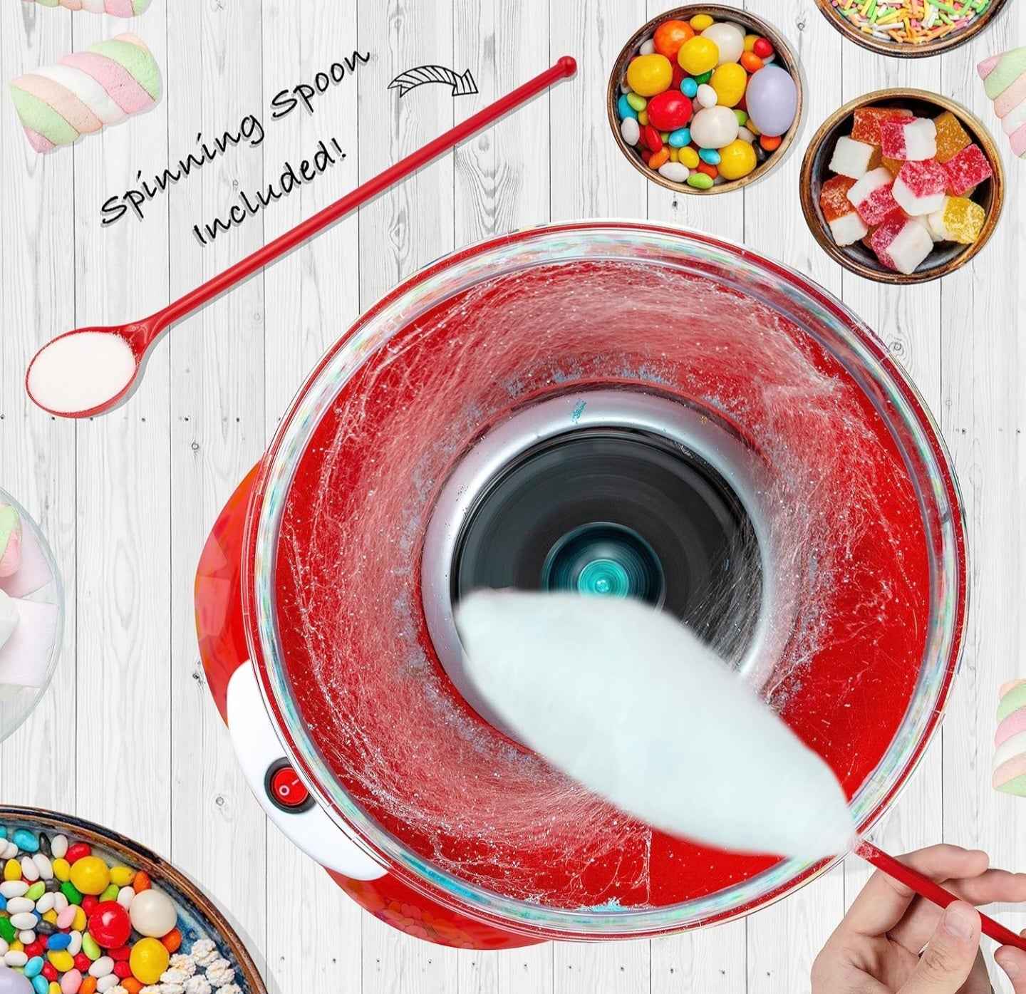 Global Gizmos Premium Candy Floss Maker