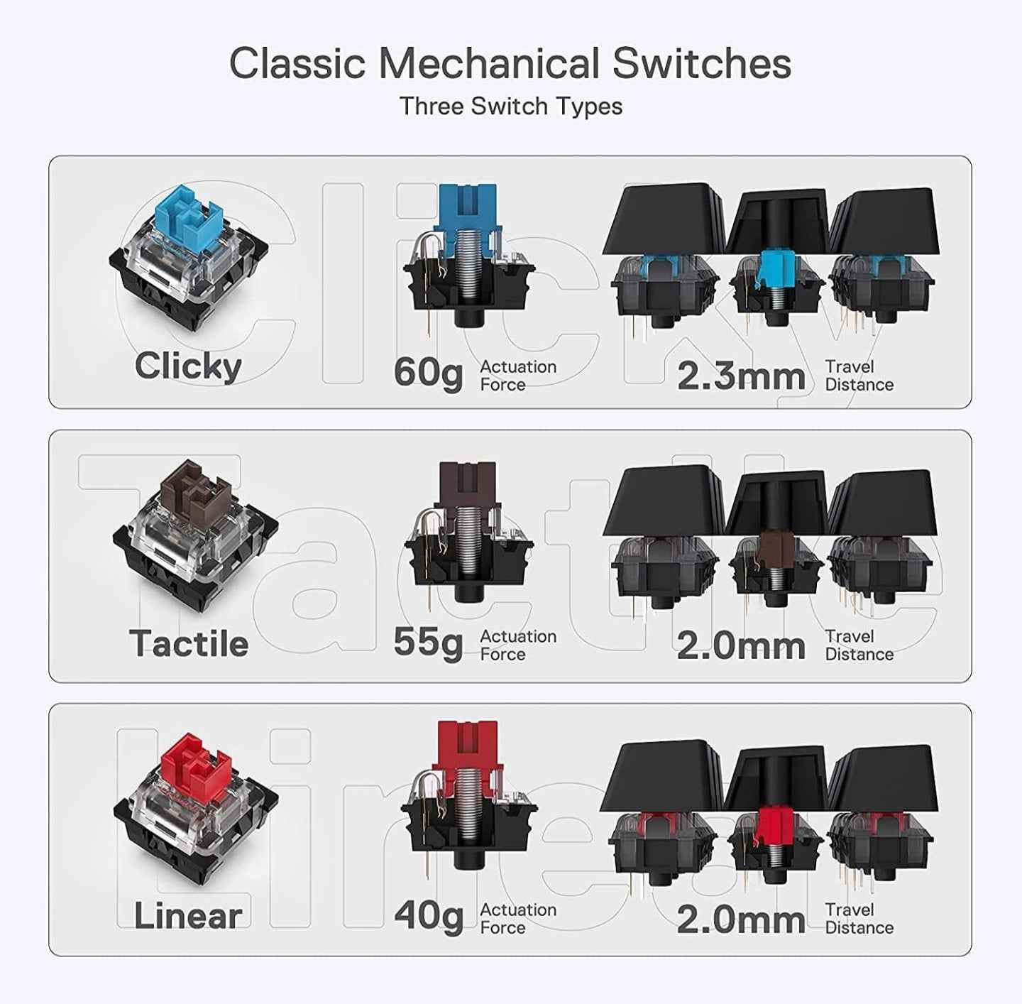 Redragon K630 Dragonborn 60% Wired Redswitch Gaming Keyboard