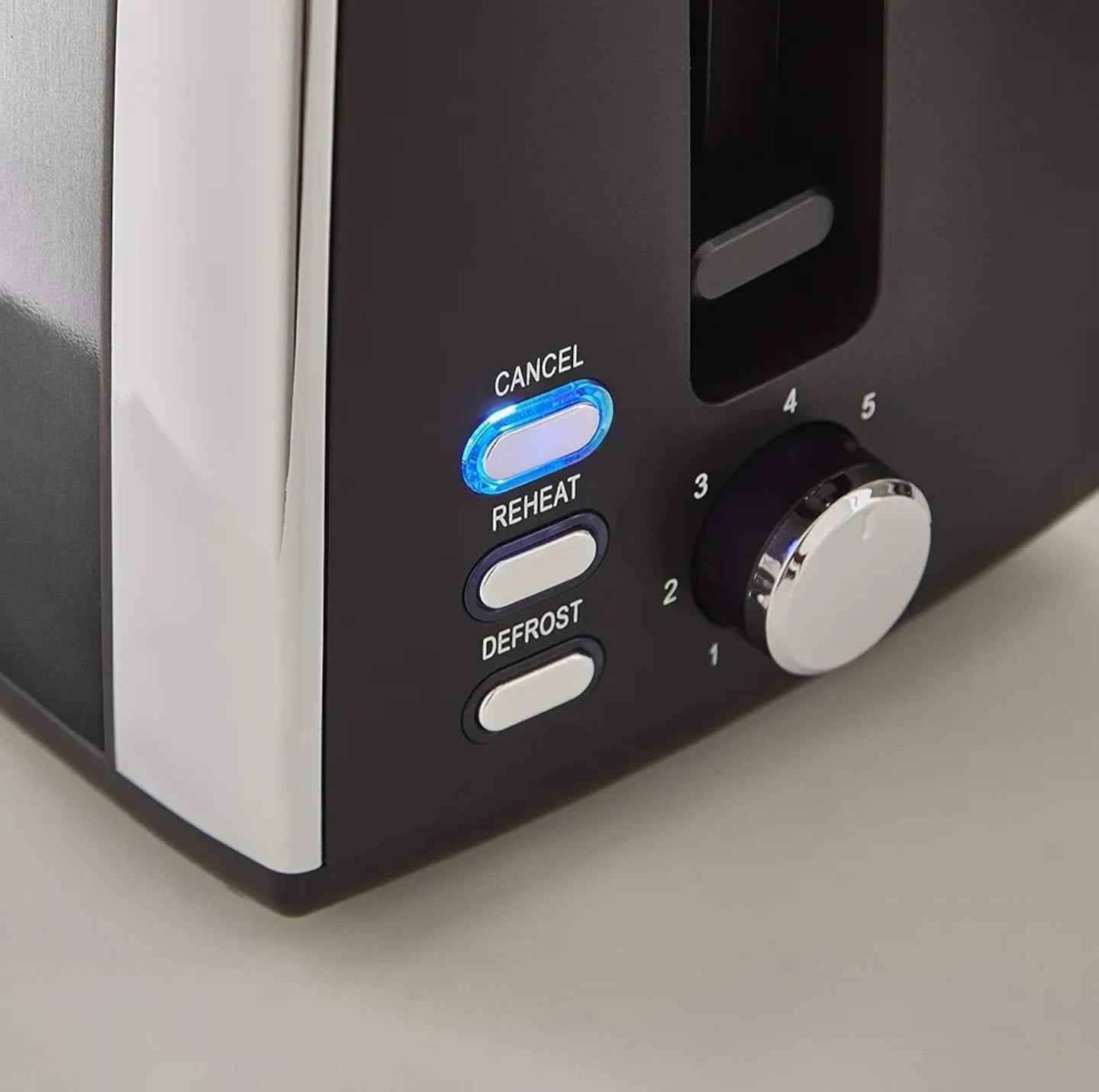 Tower Infinity Ombre Graphite 2 Slice Toaster