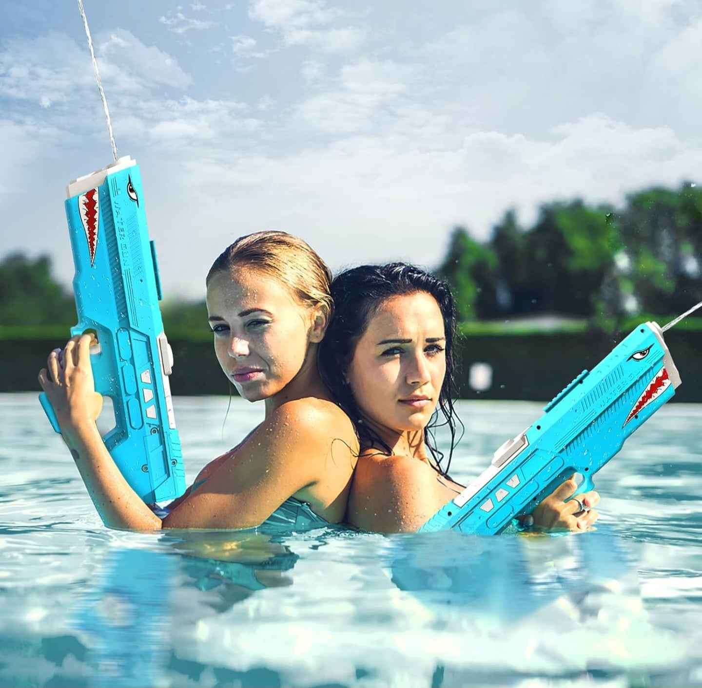 Sharks Electric Water Gun Blaster