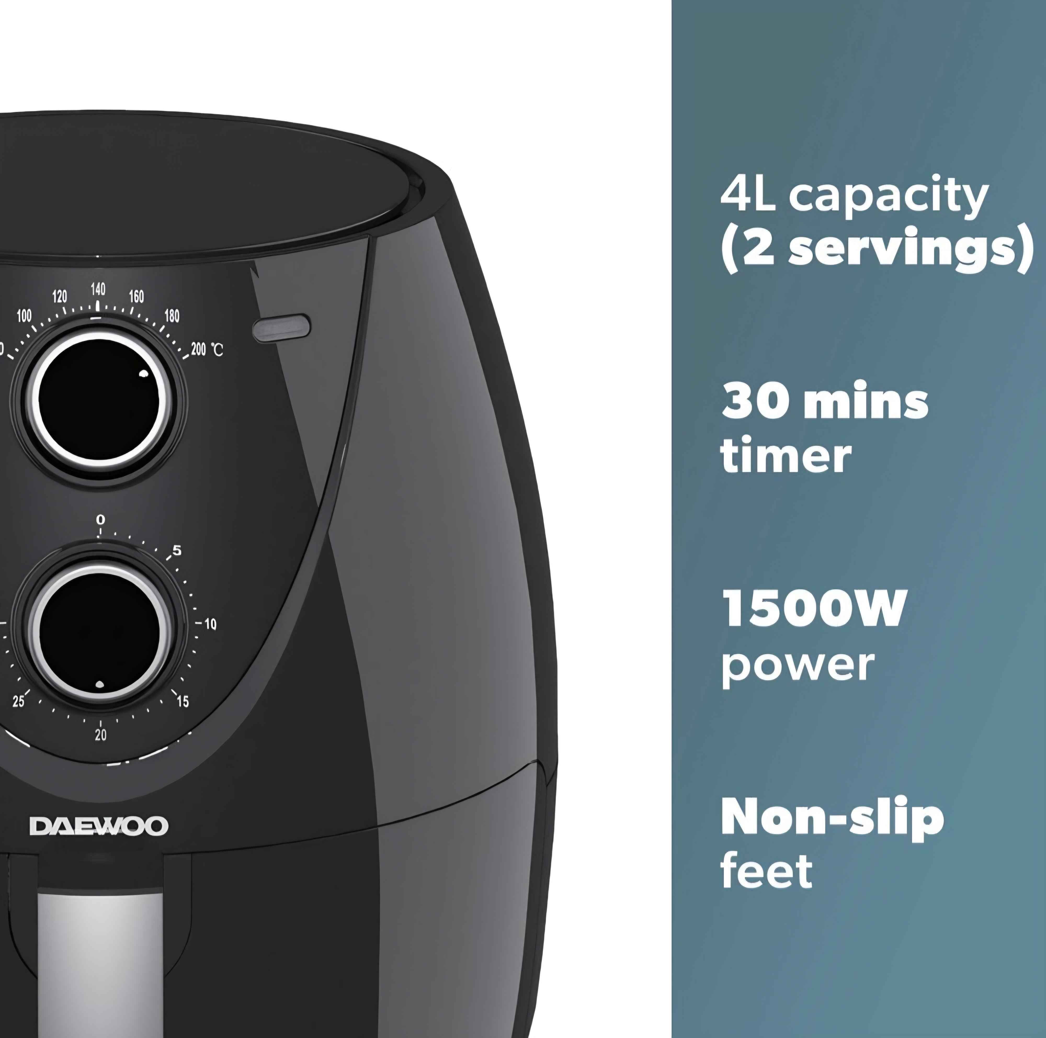 Daewoo Manual 4L Healthy Living Air Fryer