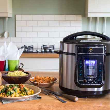 Pressure King Pro 12-in-1 5L Digital Pressure Cooker - Amoxdigi