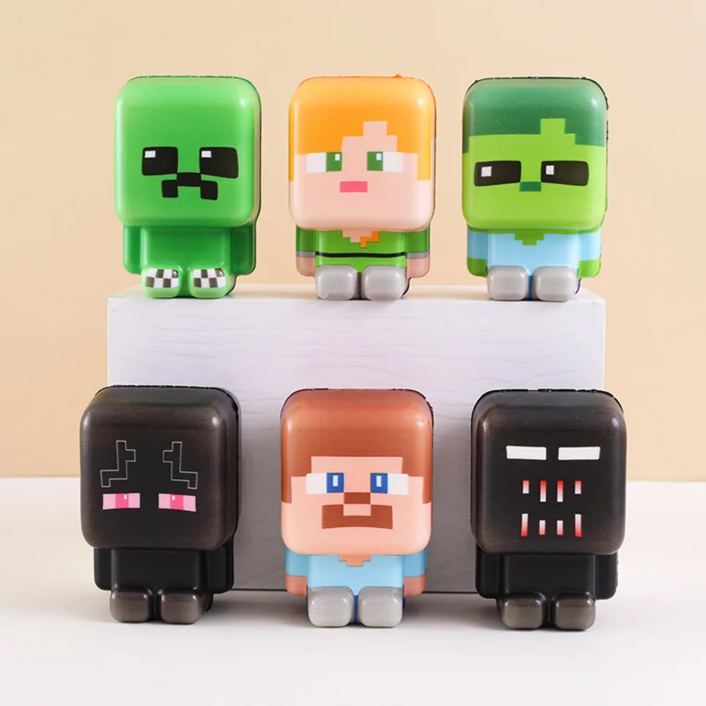 Minecraft Stress Relief Squishies