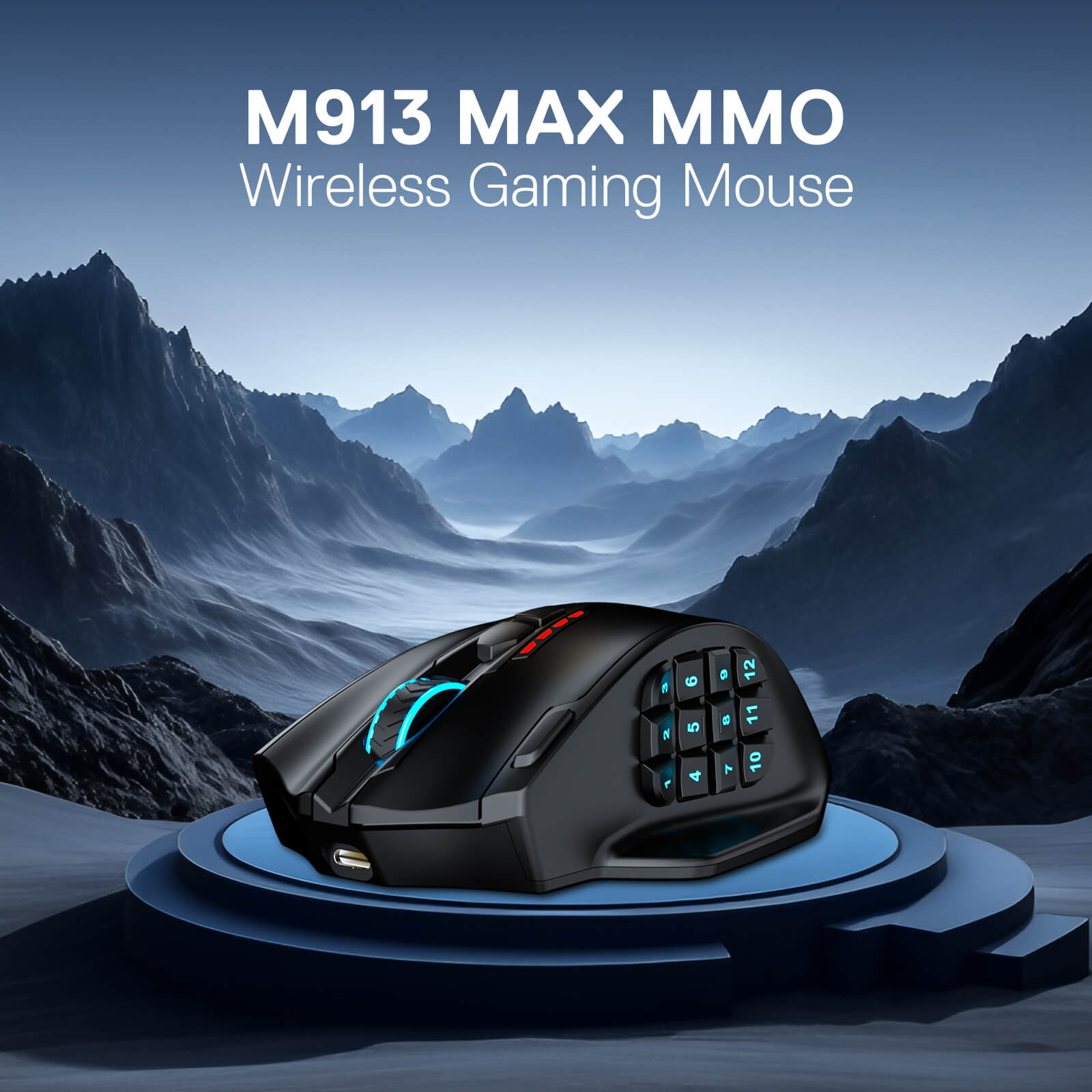 Redragon M913 Impact Elite Wireless Gaming Mouse