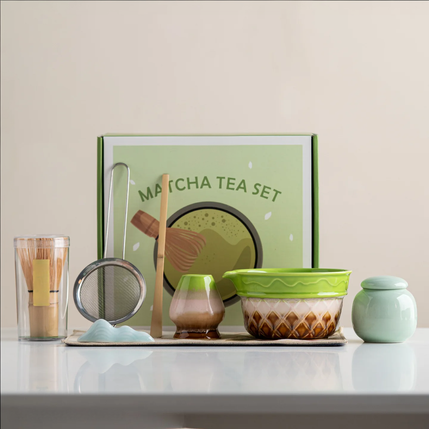 Matcha 7 Piece Tea Set