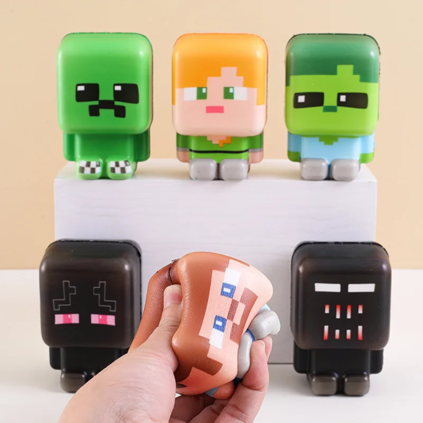 Minecraft Stress Relief Squishies