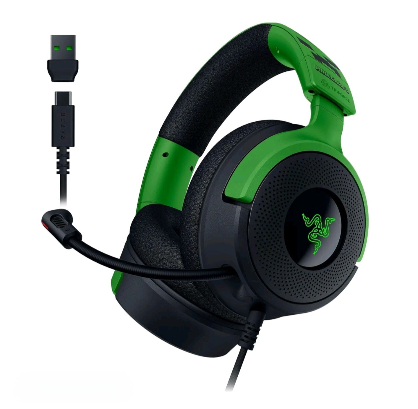 Razer Kraken V4 X 7.1 Minecraft Edition Gaming Headset