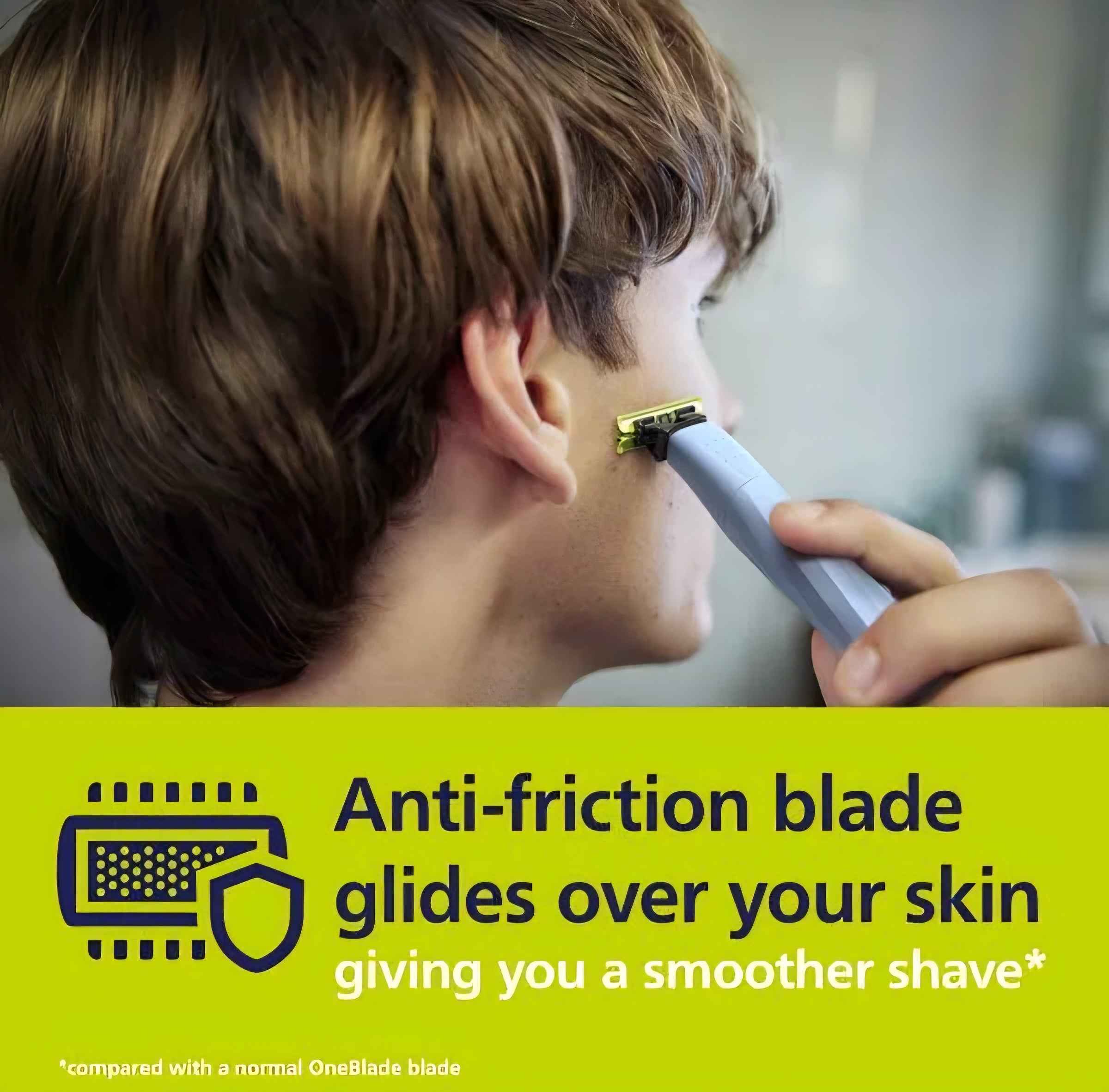 Philips OneBlade First Shave with Anti-Friction Blade