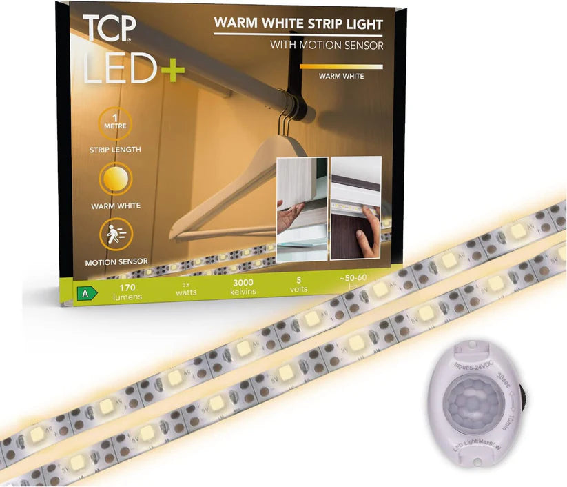 TCP LED+ Strip Light Motion sensor Warm White