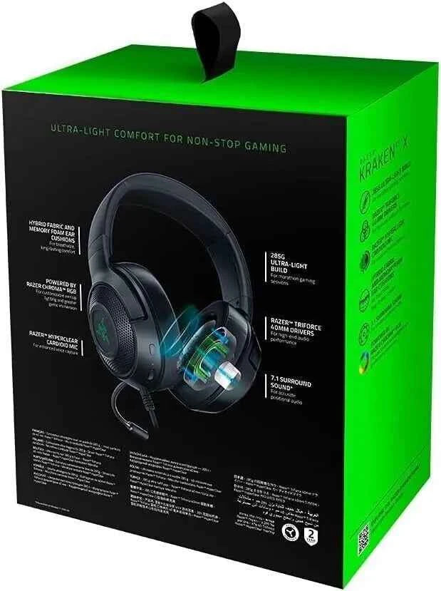 Razer Kraken X Gaming Headset - Amoxdigi